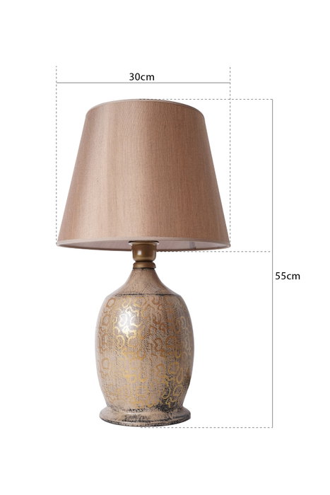 Opviq Lámpara de Mesa YL533 Dorada